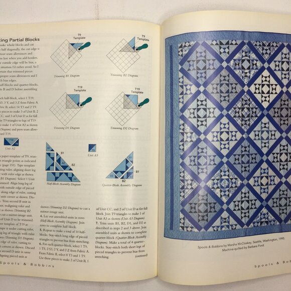 Marsha McCloskeys Quick Classic Quilts Book Quilting Tips Pattern Design - Picture 9 of 12